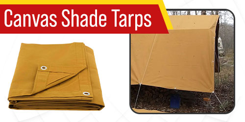 Canvas Patio Shade Tarps