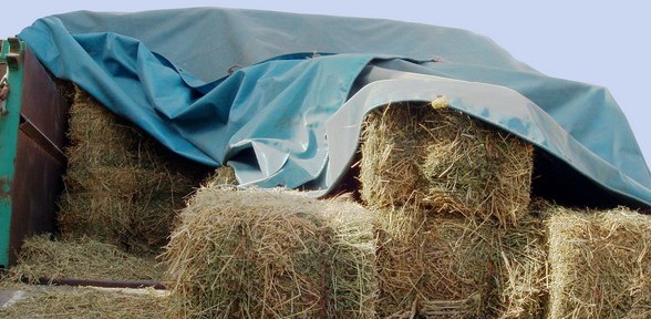 hay tarps in farming