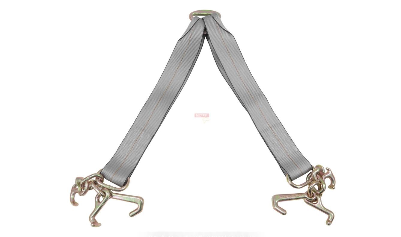 towing straps v bridle