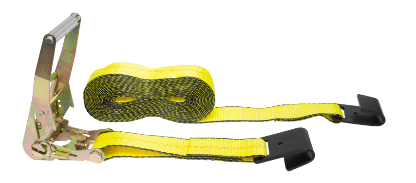 2in x 30ft Ratchet Straps with Flat Hook