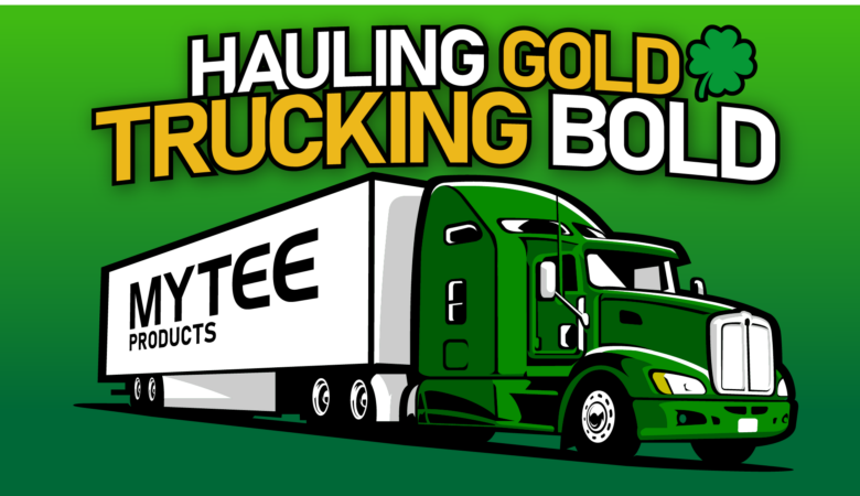 St. Patrick’s Day Truck and green products with Mytee