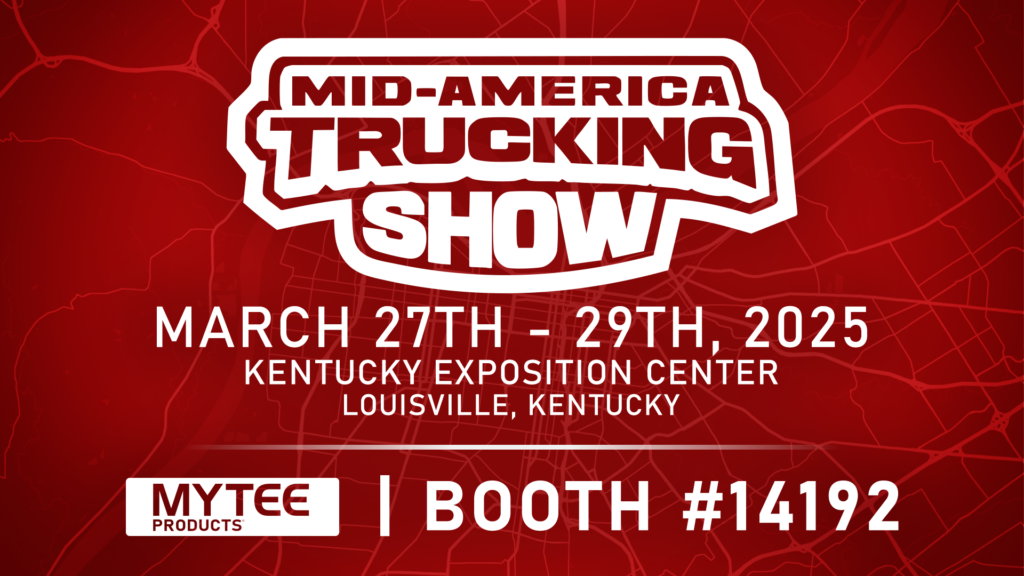 Mytee Products at Mid-America Trucking Show, March 27-29, Booth #14192.