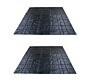 2 Pack Heavy Duty 18oz Steel Tarp 16' x 24' - Black-Dimensions Image-Mytee Products