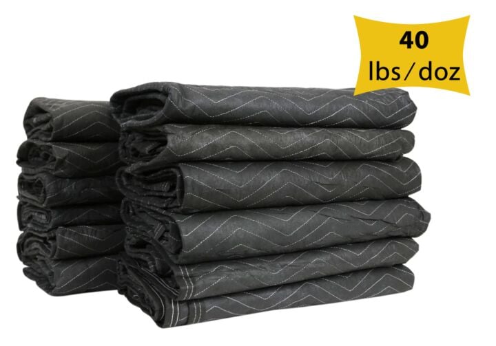 Moving & Packing Non-Woven Blankets - 80" x 72" (40lbs/dz) 