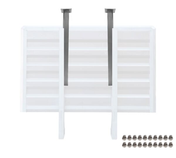 40in. Viking Adjustable Beacon Bracket for Headache Rack - 3 mm Thick Aluminum, Sold as a Pair Main Image - Mytee Products