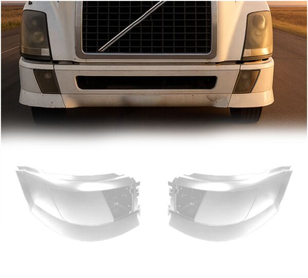 Front Driver Left & Right Side Bumper End with Fog Light Holes Replaces 85135782, VOL85135782, VOL85135783 - Mytee Products1