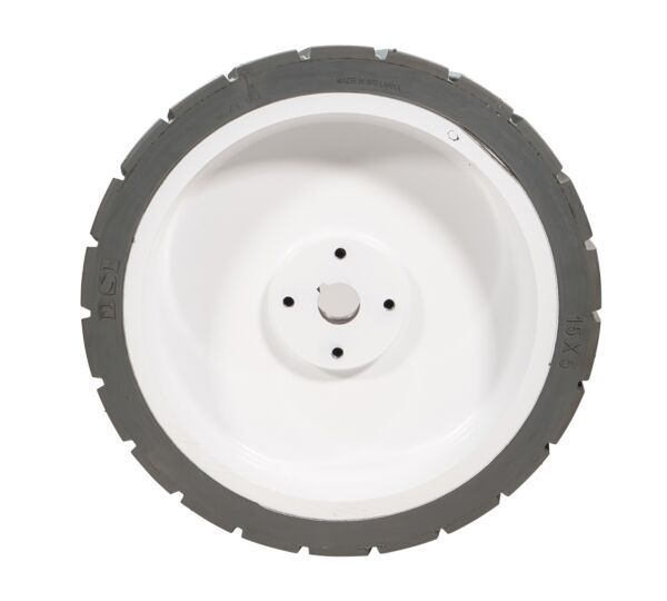 Haulotte Non-Marking Tire, Front View - Mytee Products Haulotte Non-Marking Tire, Front View - Mytee Products