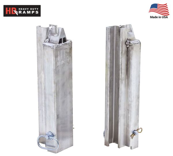 HD Ramps 18_ H Load Leveler Stake Pocket Stakes for Step Deck Trailer (Pair) - Image2 -Mytee Products HD Ramps 18_ H Load Leveler Stake Pocket Stakes for Step Deck Trailer (Pair) - Image2 -Mytee Products