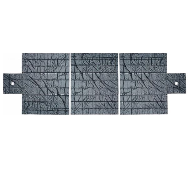 (3 Pcs) Black Airbag/Parachute Tarp for Flatbed - 14 Oz Vinyl on Top & 6' Drop w/ 20' x 20' End Piece & 20' x 18' Mid Piece (3 Pcs) Black Airbag/Parachute Tarp for Flatbed - 14 Oz Vinyl on Top & 6' Drop w/ 20' x 20' End Piece & 20' x 18' Mid Piece