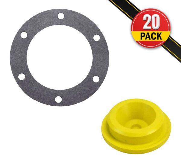 Vent Plug Replaces 359-5915 & Gasket 330-3024 for Stemco Trailer Hub Cap - Mytee Products