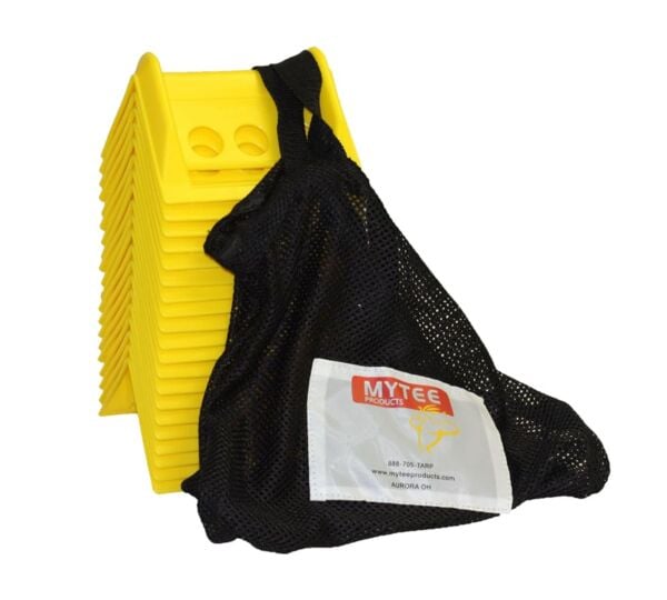 ( 20 Pack) 4" Corner Protector w/ Carrying Bag-Yellow-Mytee Products