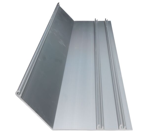 Premium Telescopic Aluminum Wind Deflector 103_in Length Rust-Proof Polished - Main Image - Mytee Products