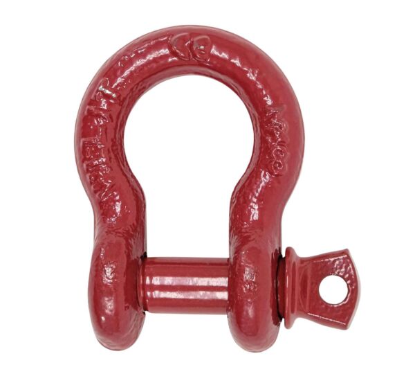 3/8" (1.0 Tons) Anchor Shackle Forged Carbon Steel & Alloy Screw Pin-Mytee Products