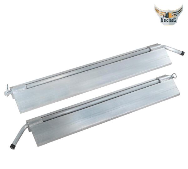 Viking (1 Pair) 36_ Aluminum Skid Seat For Heavy Duty Double-Deck Trailers Image View1 - Mytee Products