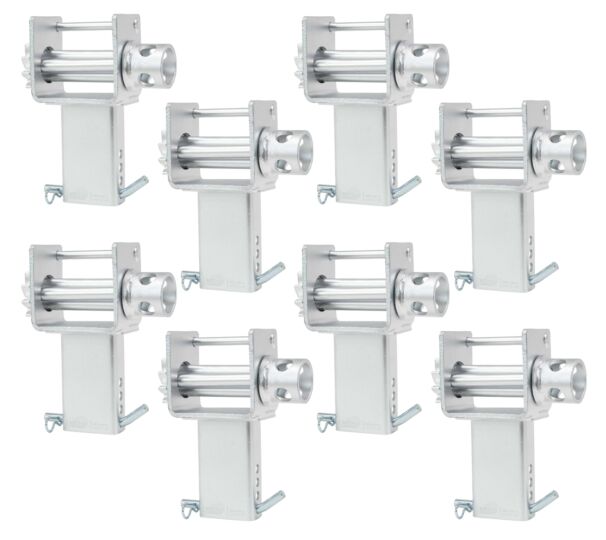 (8 Pack) Mytee Stake Pocket Winch Zinc Plated