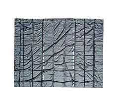 Airbag  Parachute Fabric Heavy Duty 14oz Steel Tarp 20x18  - Black - New main image - Mytee Products