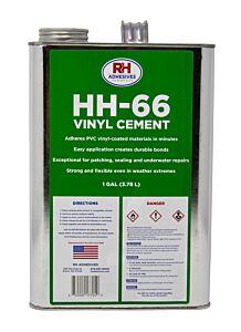 HH66 Vinyl Cement - 1 Gallon Truck Tarp Pool Cover Awning Tent Repair