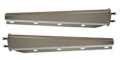 Stainless Steel Spring Loaded Mud Flap Hangers w/ 2-1/2" Bolts (Sold in Pair)