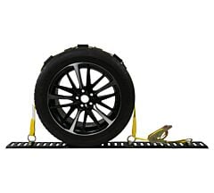 Over the Tire Wheel Strap w/ E-Track Fittings 2" x 10'