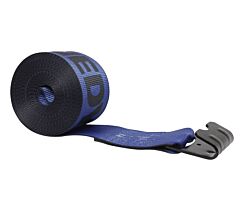 4" x 30' Winch Strap with 5,400 & Flat Hook-Blue-Mytee Products