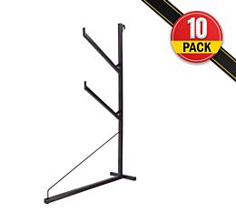 (10 Pack) 29-1/8" x 53-1/8" Shipping Container Shelving Brackets w/ stabilizer bar