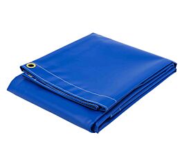 10' x 12' Heavy Duty 18oz Vinyl Utility Tarp - BLUE Color