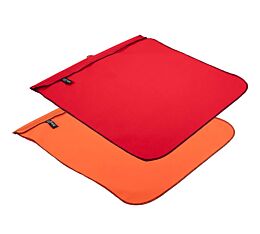 18_ x 18_ Cotton Twill Safety Flag w_ Wire Loop - DOT Compliant - MYtee Products