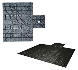 18oz Lumber Tarp 20'x27' - Stainless Steel D-Rings - Mytee Products-1