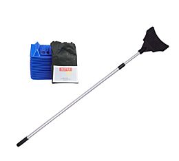 20 Pcs 4" x 10" V-Shaped Corner Protectors & 8ft V-Shaped Extension Handle