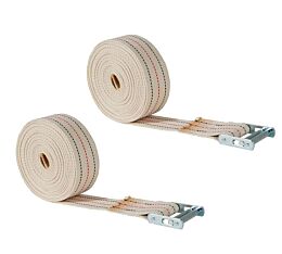 (2 Pack) 2 Inch x 28 ft. Heavy Duty Piano Moving Strap with Roller Buckle - 1320 Lbs Breaking Strength