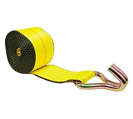 2 Inch Winch Strap with Wire Hook - 3,333 lbs WLL - Mytee Products