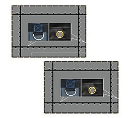 (2 Pack) Flat Smoke Tarp 12' x 16'