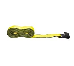 2&quot; x 30&#039; Winch Straps with Flat Hook &amp; 10,000WLL Right Angle View-Mytee Products