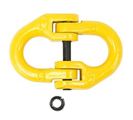 3/8" G80 Heavy-Duty Hammerlock Safety Chain Connector Coupling Link