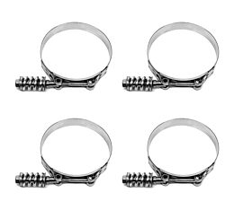 4-Pack-1st-front-view-CLAMP-HD-SPRING-T-BOLT-HOSE--Replaces-OEM-B9224-0425FRU-Mytee-Products