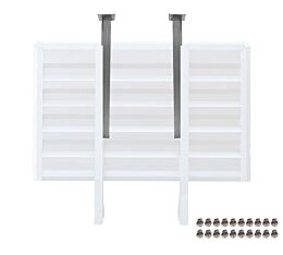 40in. Viking Adjustable Beacon Bracket for Headache Rack - 3 mm Thick Aluminum, Sold as a Pair - Mytee Products98