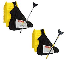 4_ Corner Protector 20 Pack w_ Carrying Bag-Yellow Inside View - Mytee products