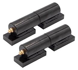 (2 Pack) 5" Heavy-duty Gate Barrel Hinge, Weld-on, Black Powder Coated, 450 lbs Capacity