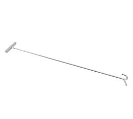 Chrome Fifth Wheel Pin Puller w/ Hook 34"