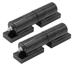 (2 Pack) 7" Heavy-duty Gate Barrel Hinge, Weld-on, Black Powder Coated, 900 lbs Capacity