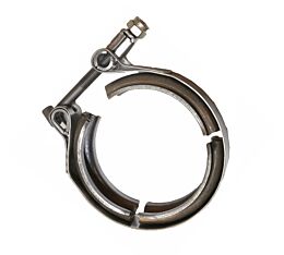 V-Band Clamp, 3.73_ Fits EGR Tube _Hot Side_ OEM 20755169 Top View - Mytee Products