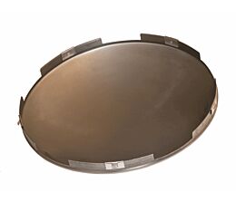 Wheel Hub Cover 5 Notch OEM MW1285BK Main View - Mytee Products