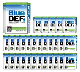 BLUEDEF Diesel Exhaust Fluid, 2.5 gal (30 Pack)