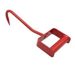 AgraLink 11_ Red Hay Hook - Side hook and handle view -Mytee Products