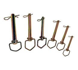 AgraLink Cold Forged Swivel Hitch Pins and Clips in Various Sizes, Trailer Hitch Pins for Tractor Config View-Mytee Products