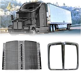 Black Grille And ABS Grille Shell – Replaces OEM T-600 AERO, L29-1053-100 - Mytee Products