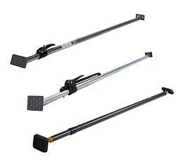 Ratchet and Non Ratchet Cargo Load Lock Bar 89"-105"