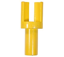 Chain Fork Zacklift - Fits 1_2_ and 5_8_ Chain, Yellow Painted - Mytee Products