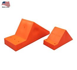 Versatile Plastic Pipe Chocks with Double-Headed Nails Secure Your Pipes from 5 to 8 2 or 3 Nails Per Chock Adjustable Pipe Size View-Mytee Products