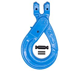 Clevis Self-Locking Hook, Blue, Alloy Steel - New MAin Image3 - Mytee Products